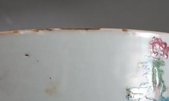 PARTI PORSLIN, 6 delar, Kina, 1700-tal.