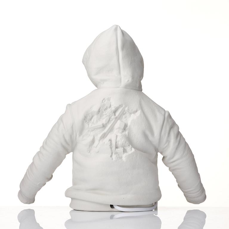 Daniel Arsham, "Eroded Sweatshirt".