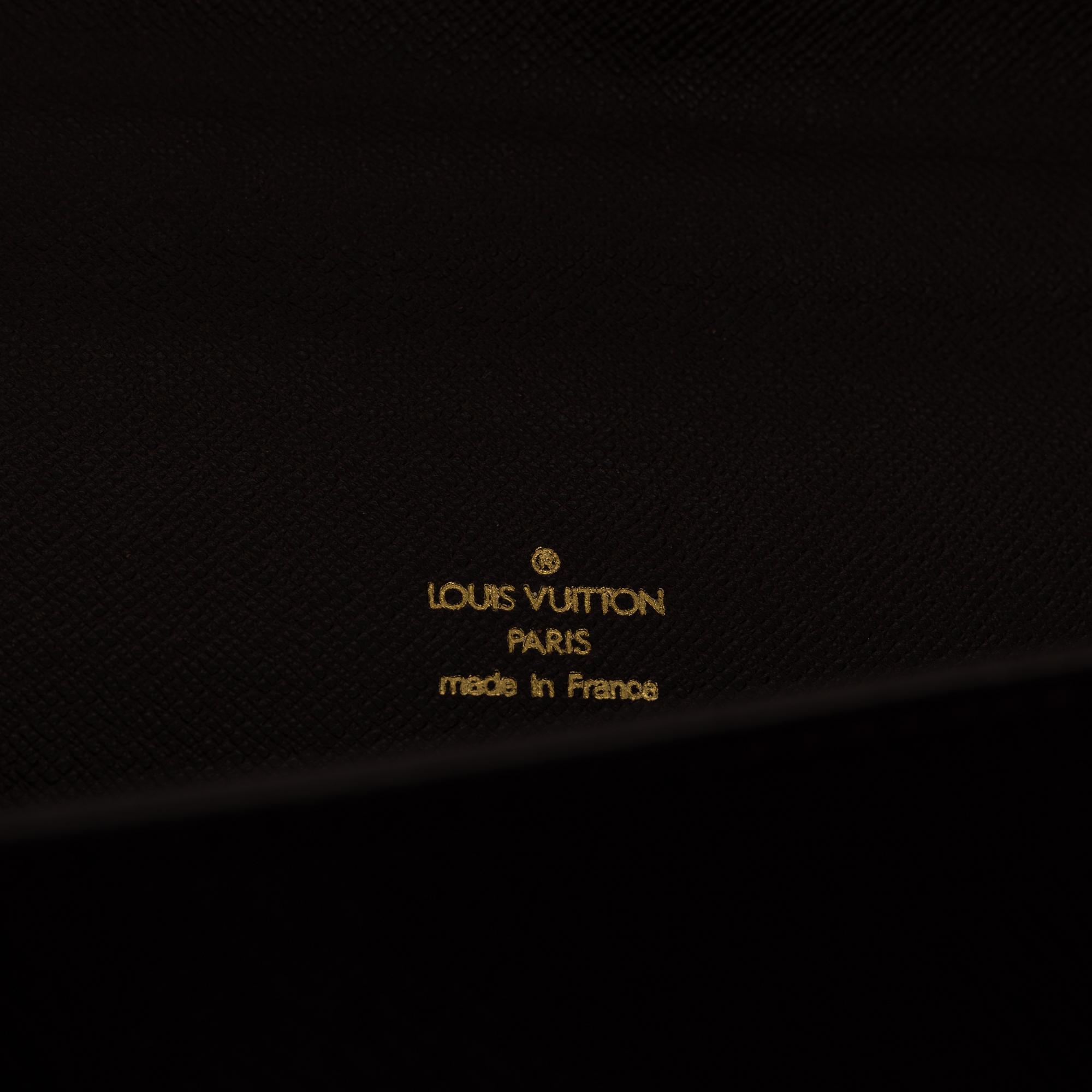 Louis Vuitton, briefcase, "Taiga Porte-Document Angara", 2001.