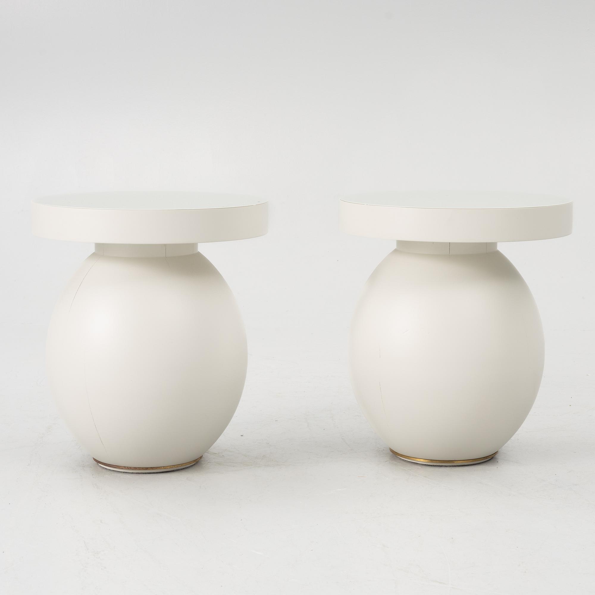 Eva-Lotta Axelsson, sidobord, ett par, "Notkate", Nude Ateljé.