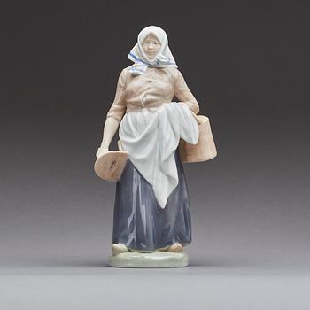 FIGURIN, Royal Copenhagen, porslin, 1900-tal.