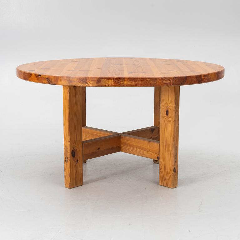 Roland Wilhelmsson, Dining table, 1970s.