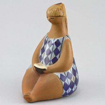 FIGURIN, stengods, Lisa Larson, Gustavsberg, 1900-talets andra hälft.
