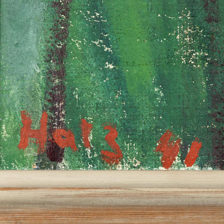 Felix Hatz, olja på duk, signerad.