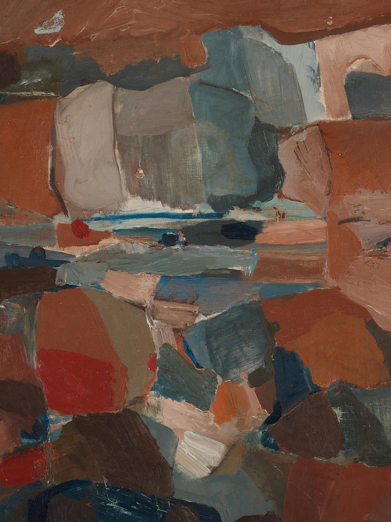 Torsten Renqvist, "Moln över blockmark".