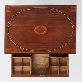 Bord, av Fredrik August Eckstein (mästare i Stockholm 1794-1814), Sengustavianskt.