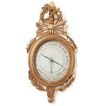 65. A Louis XVI barometer.