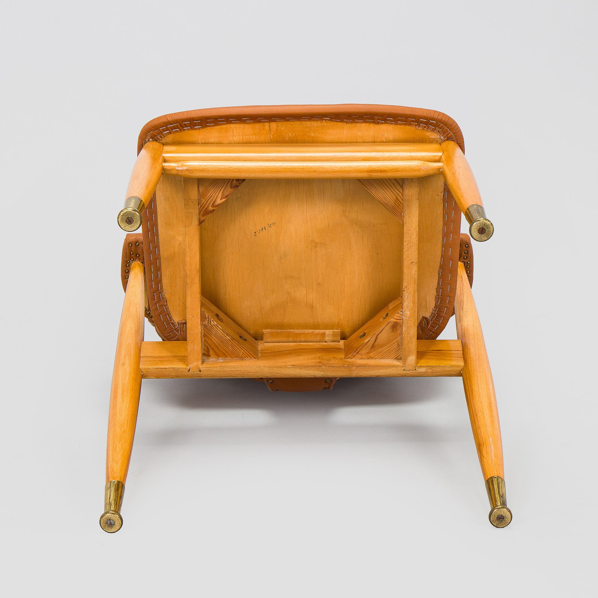 Ilmari Tapiovaara, a mid-20th century 'Domus Lux' armchair for Lukkiseppo.