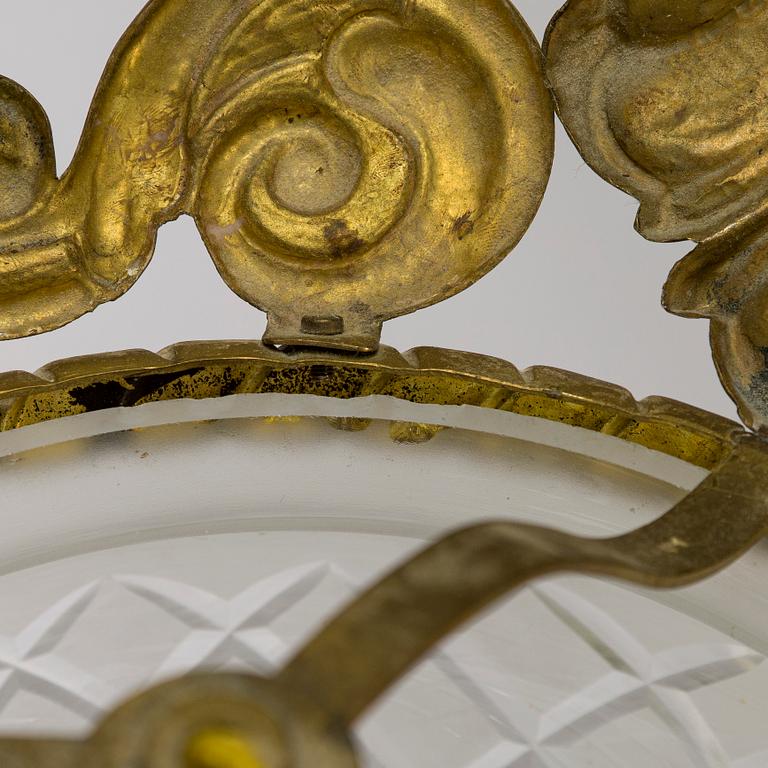 Kattokruunu, 1900-luvun alku.