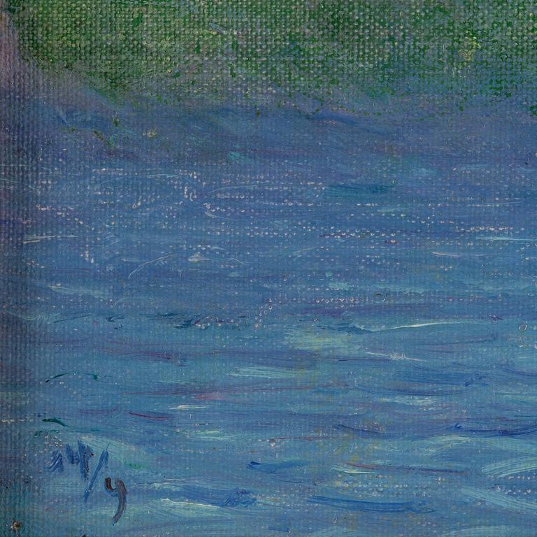 Erik Tryggelin, "Norrsken över Vättern".