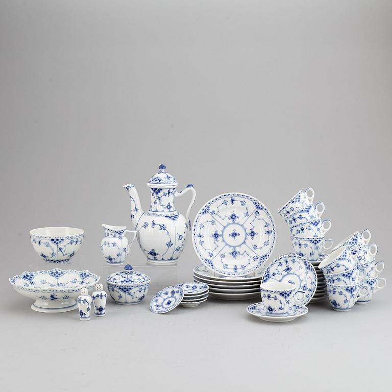 A Royal Copenhagen coffee service, Denmark, 20th Century.