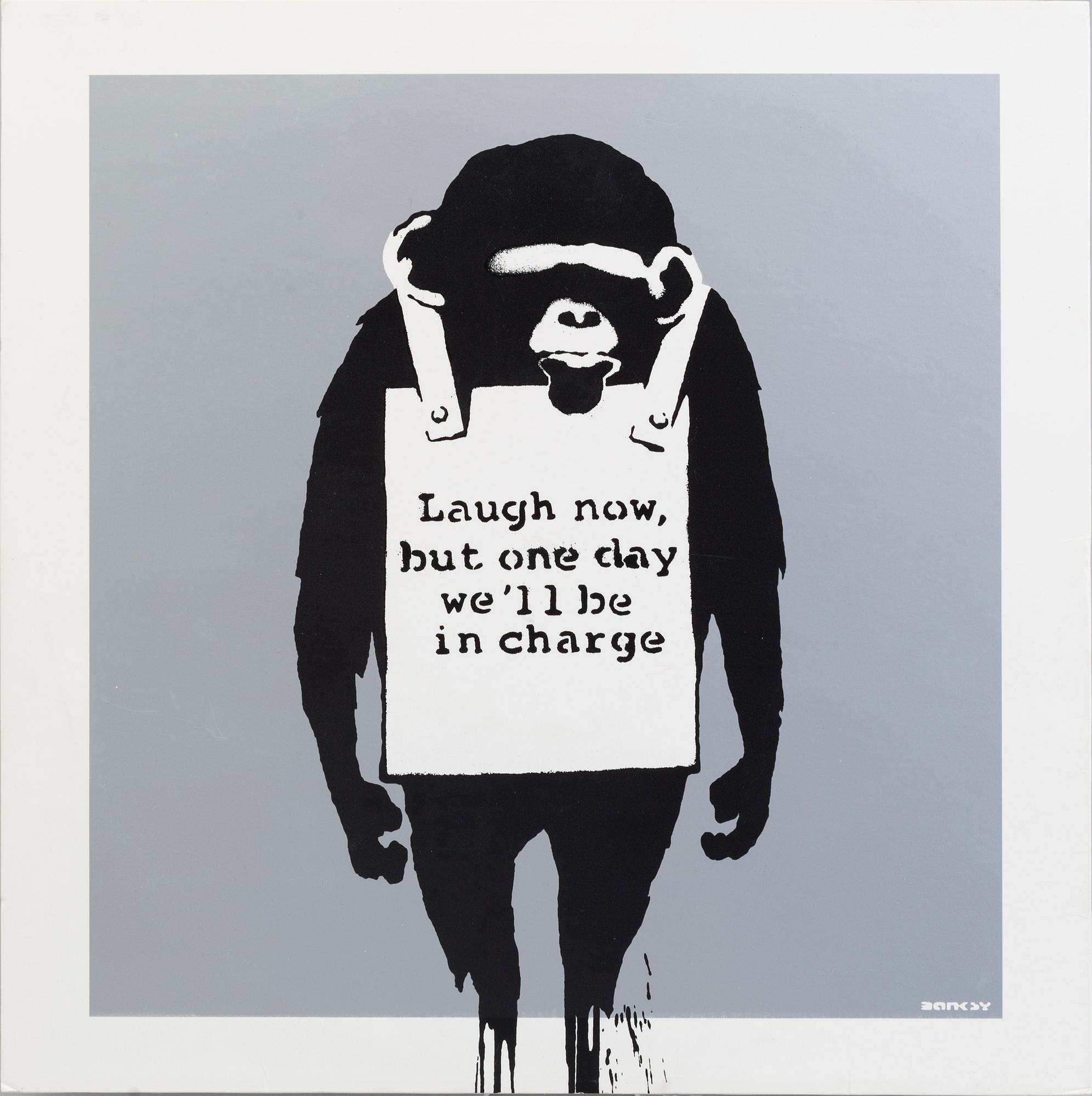 BANKSY, after, "Keep it real", 12" EP, DJDM, Danger Mouse, released 2008. Numrerad 0664 / 1000.