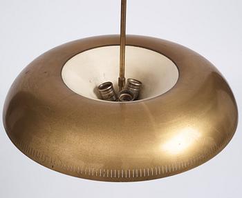 Harald Notini, a ceiling lamp, model "11796", Arvid Böhlmarks Lampfabrik, 1940s.