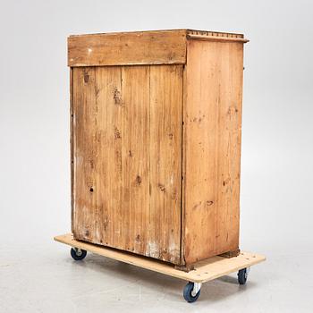 A painted pine sideboard, Jämtland, 19th Century.