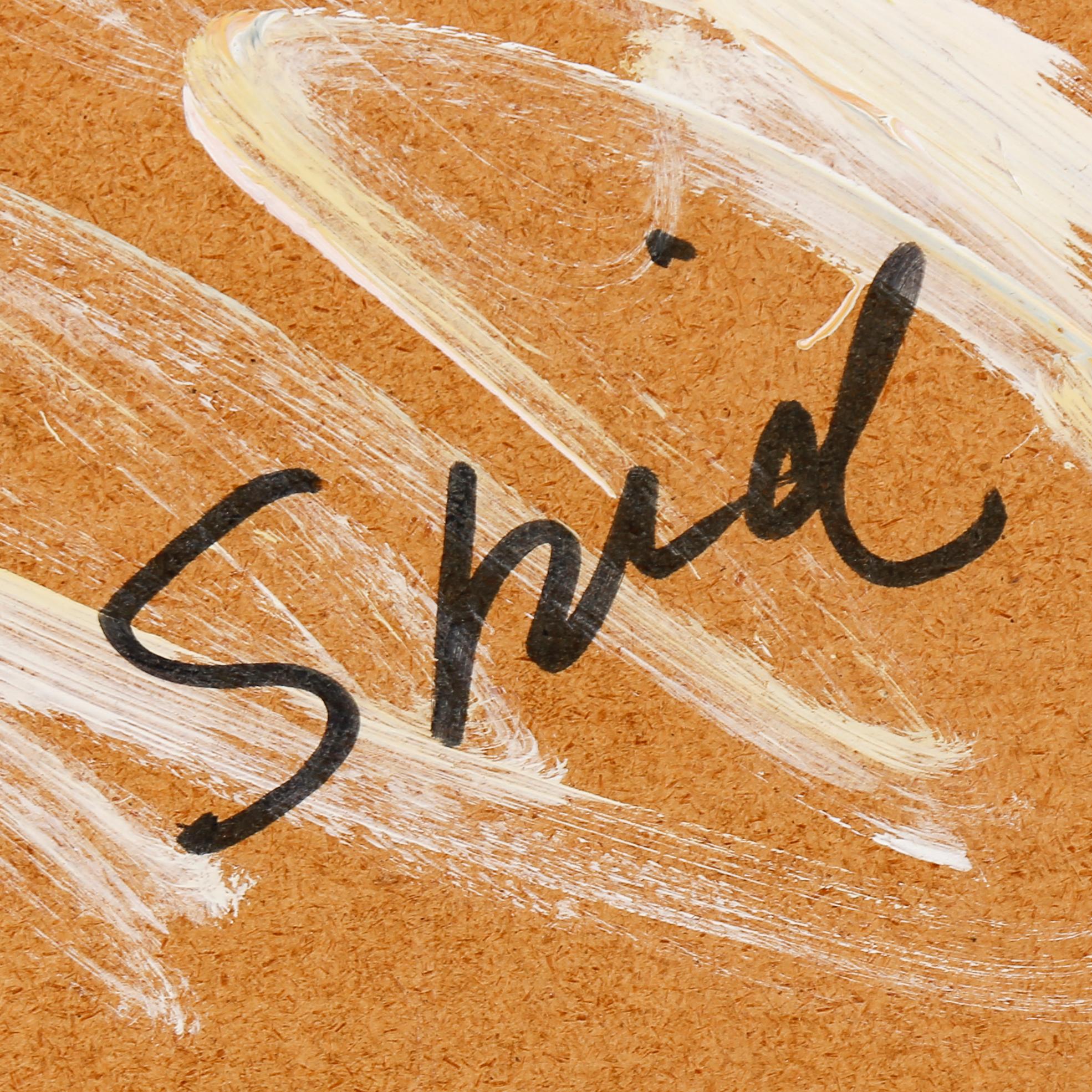 HARDY STRID, olja på pannå, signerad.