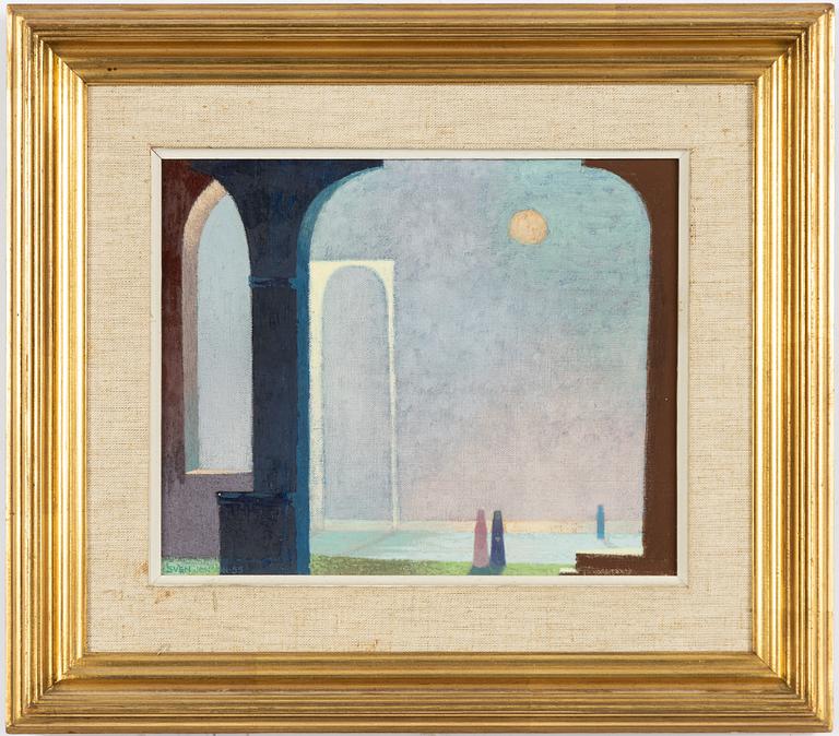 Sven Jonson, "Portal i nattljus".