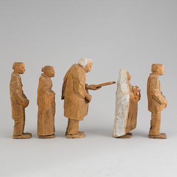 AXEL PETERSSON DÖDERHULTARN, Skulpturgrupp, "Bröllop".