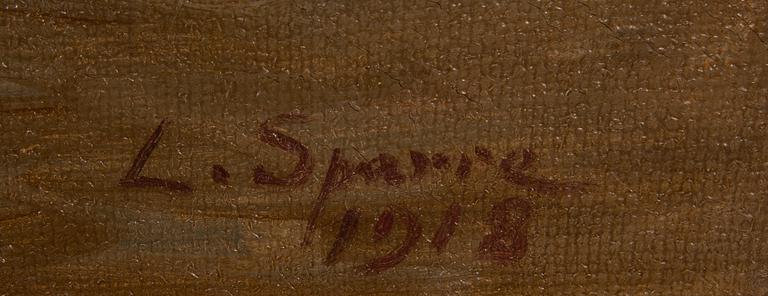 Louis Sparre, Stockholms slott.