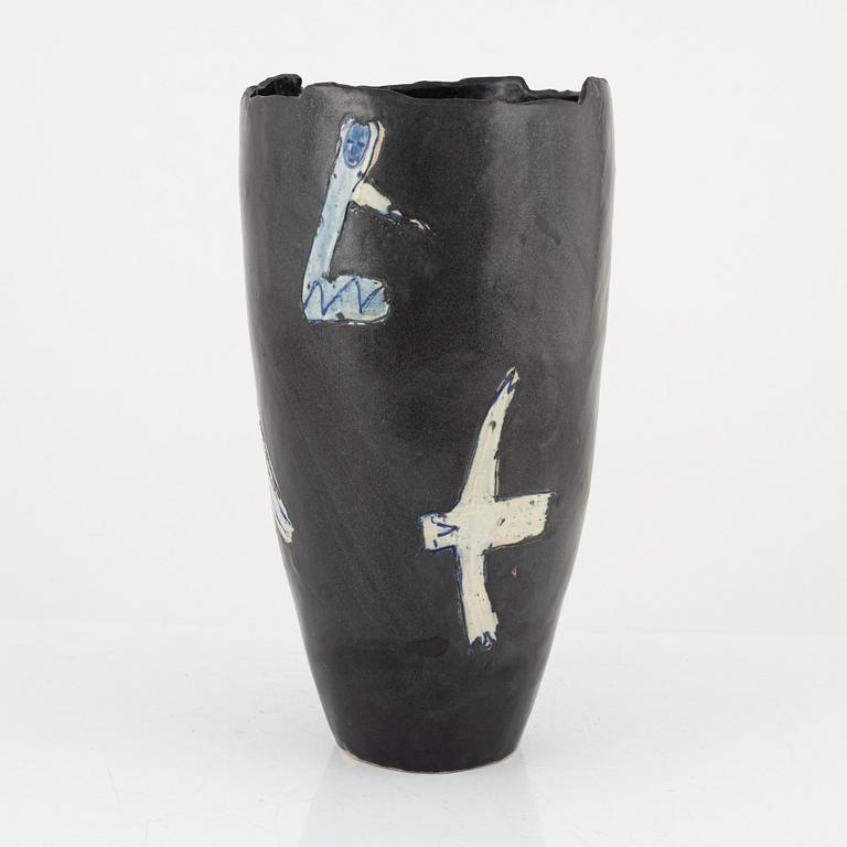 Kerstin Danielsson, a vase, own studio, Örby.