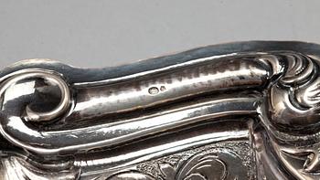 SKÅLFAT, silverhalt 830, Importstämpel, omkring 1900. Vikt ca 666g.