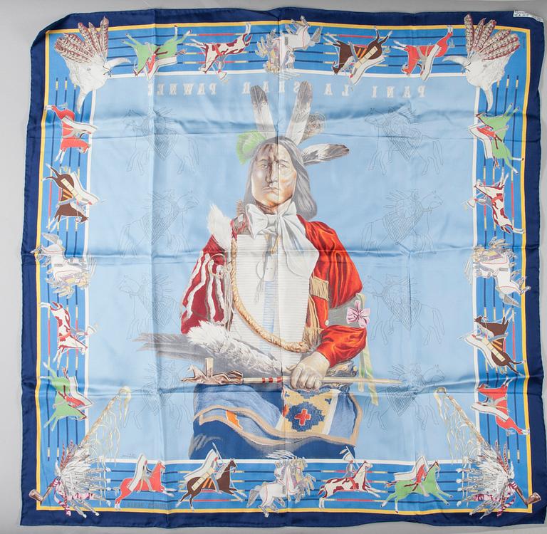 SCARF, "Pani la Shar Pawnee", Hermès.