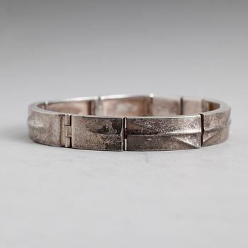 ARMBAND, sterligsilver, Finland, Lapponia D8. Vikt ca 33 gr.