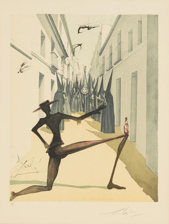 Salvador Dalí, "The Bird is Flown" From "Carmen".