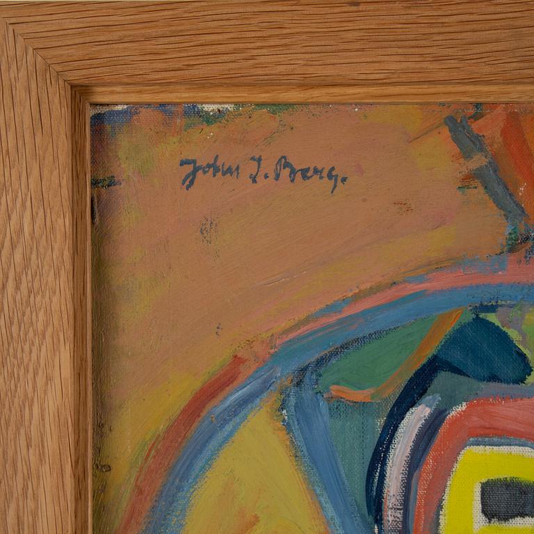 John Ivar Berg, olja på duk/pannå, signerad.