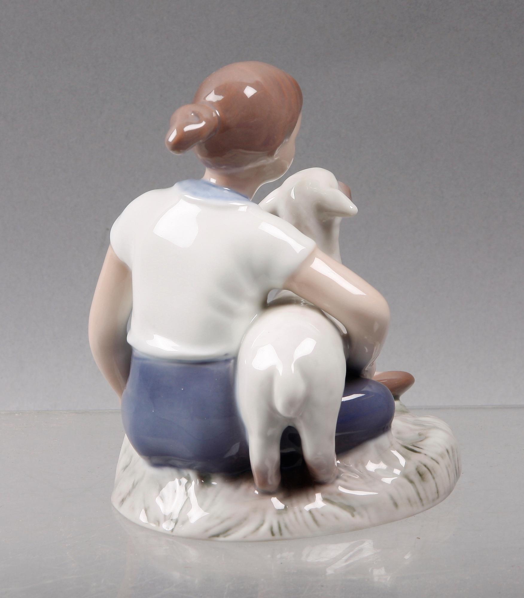 FIGURIN, porslin, Bing & Gröndahl.