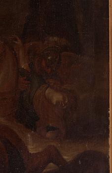 OKÄND KONSTNÄR 1700-TAL, Olja på duk.