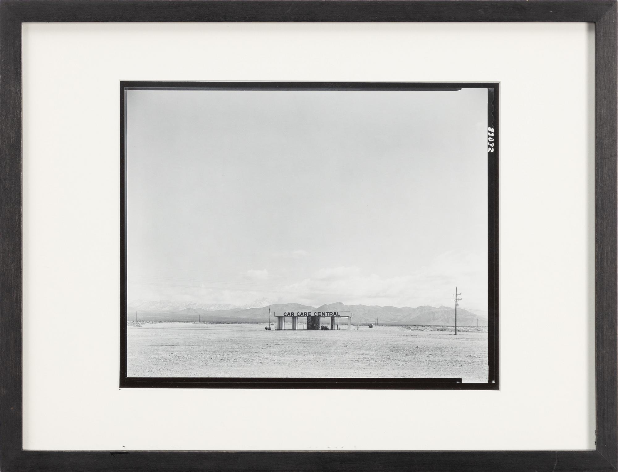 Gerry Johansson, "Car Care Center, USA", 1983.