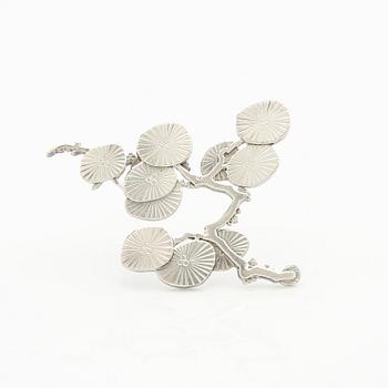 Wiwen Nilsson, brosch sterling silver, Lund 1960.