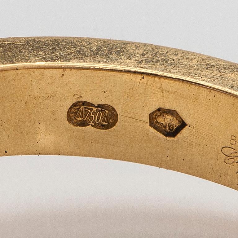 Chopard, Happy Diamonds, ring, briljantslipade diamanter, 18K guld.