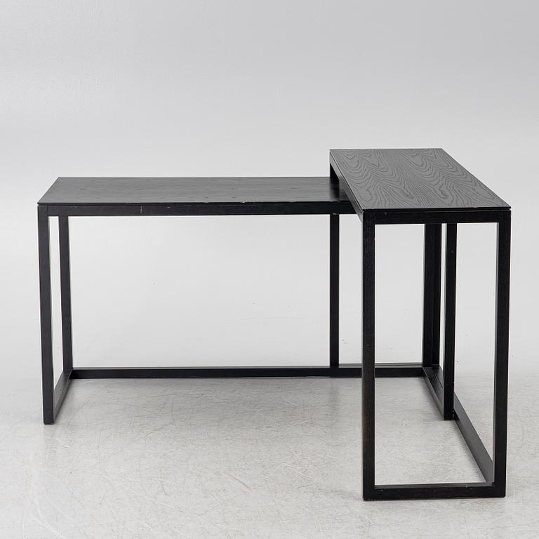 Ulla Christansson, desk and side table, "Trio", Karl Andersson & Söner, Huskvarna.
