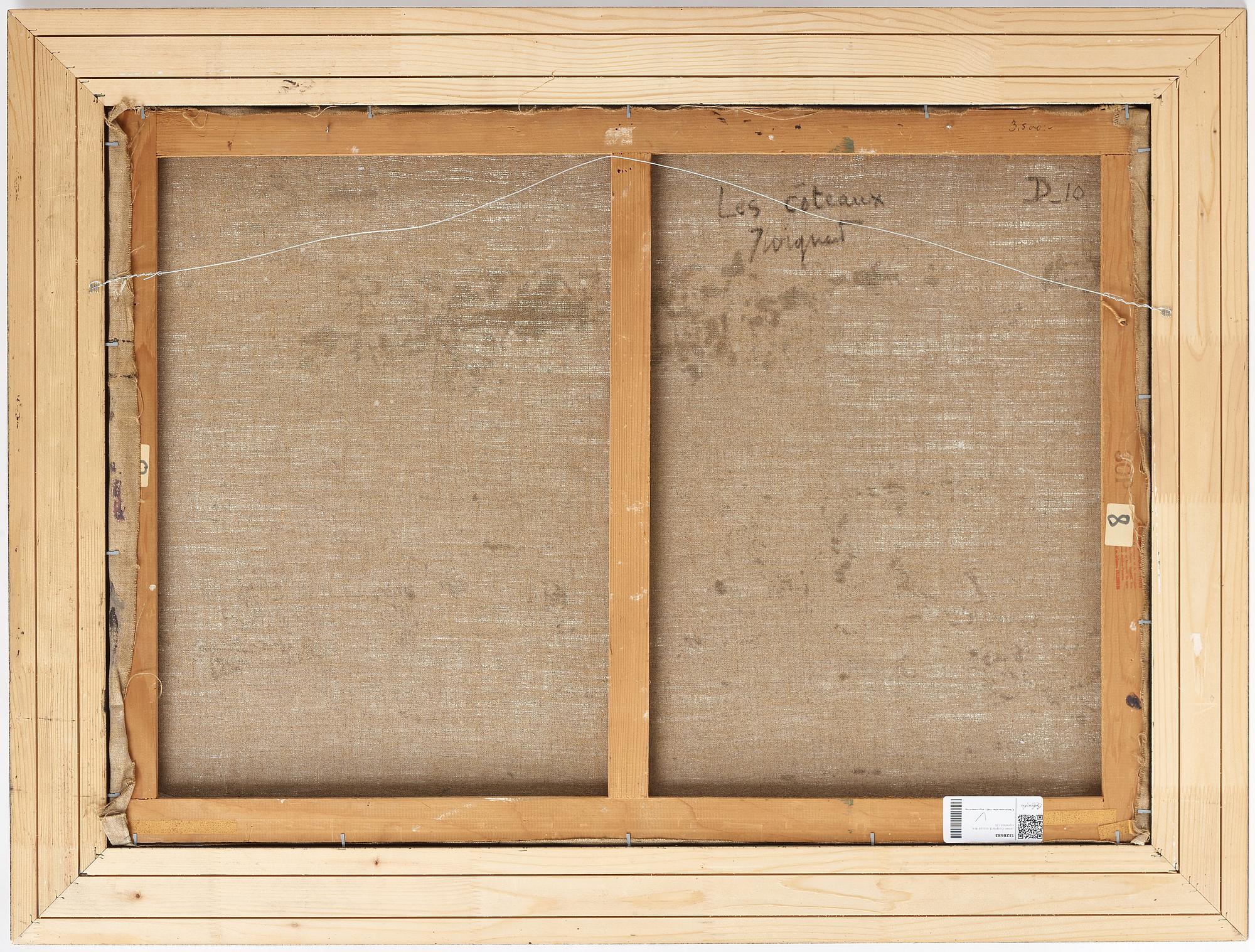 James Coignard, olja på duk, signerad.