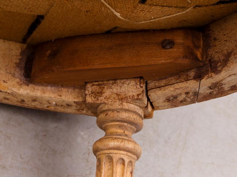 KARMSTOL, Frankrike, Louis XVI-stil, 1800/1900-tal.