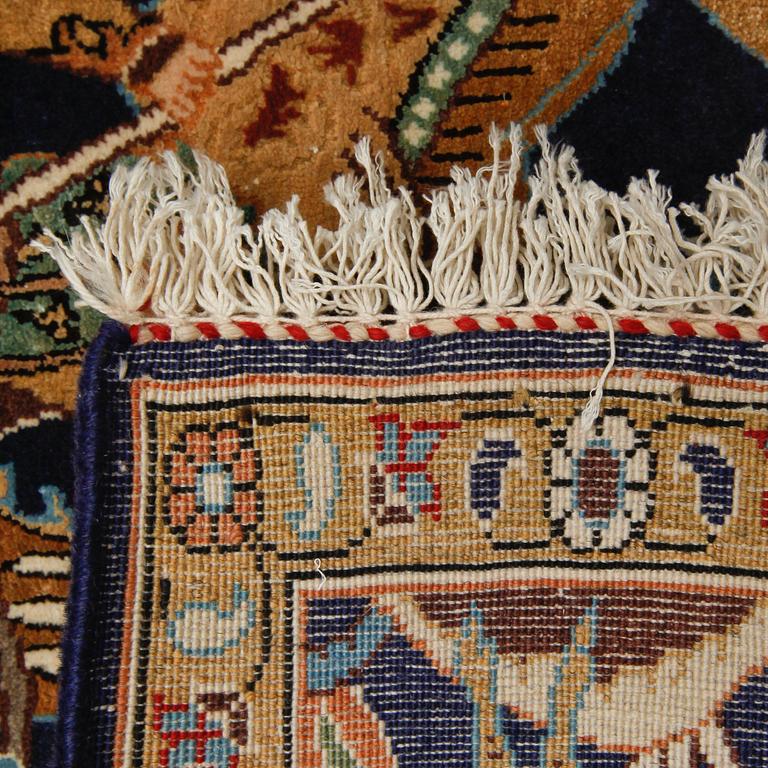 MATTOR, 2 st, möjligen ghom, old, 61 x 67 respektive 57 x 57 cm.