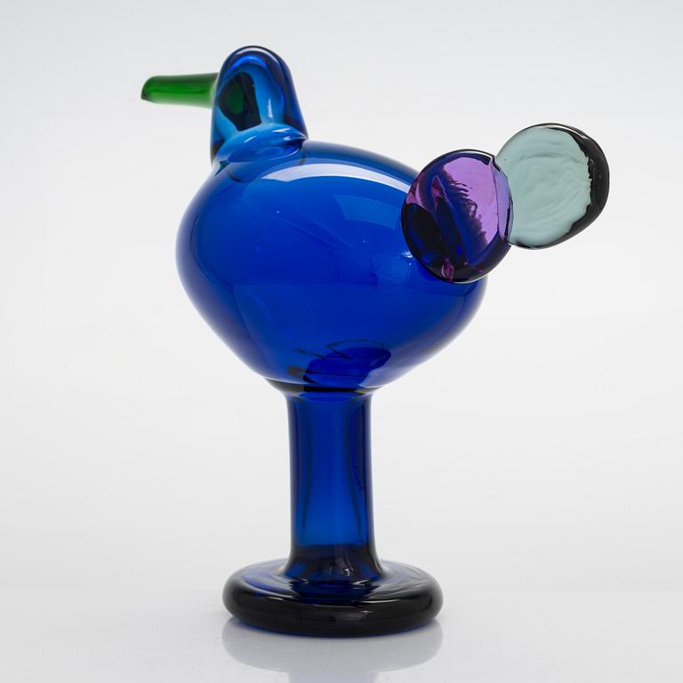 Oiva Toikka, glasfågel, signerad Oiva Toikka IITTALA SCOPE 2019 312/500.