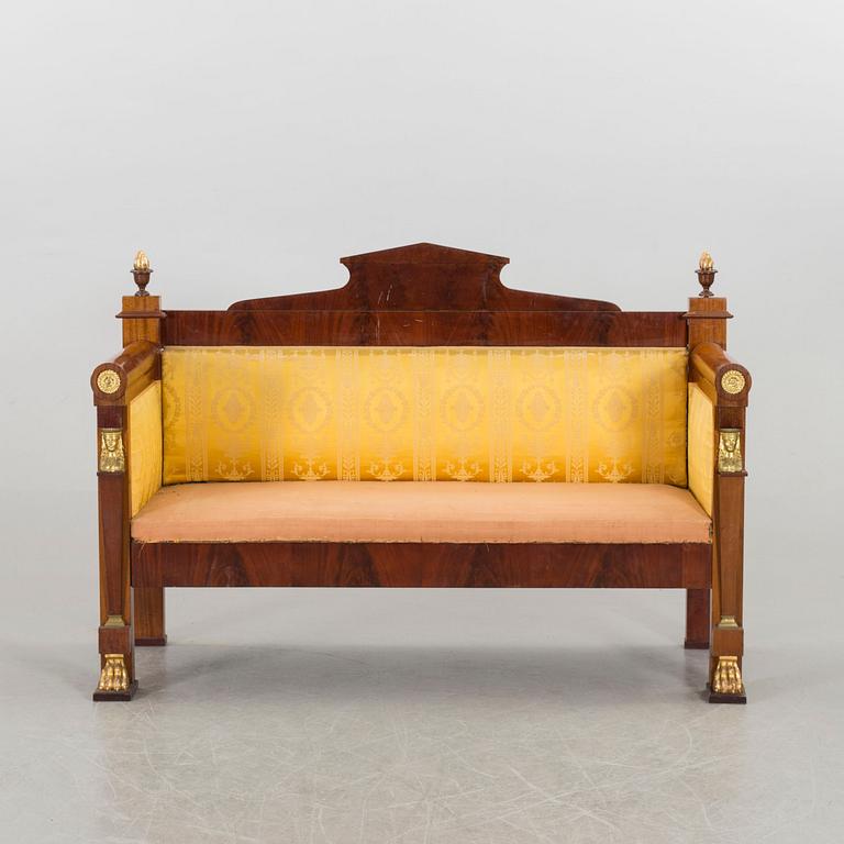 A Swedish Empire sofa first half of the 19th century.