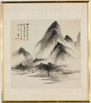 Yao Shuping / Yao Zhongbao (c 1882-1924), ink on paper.