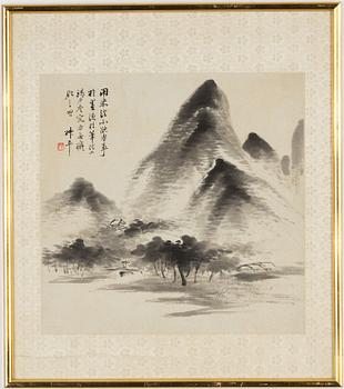 Yao Shuping / Yao Zhongbao (c 1882-1924), ink on paper.