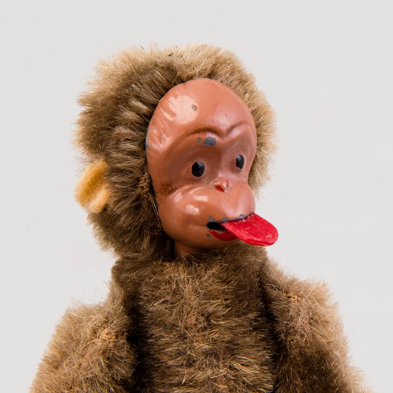 A 1950s toy, 'Blecky Monkey', Schuco, Germany, 1950s.