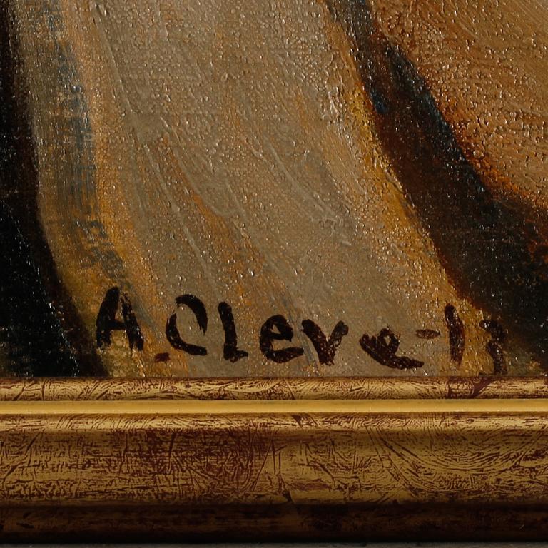 AGNES CLEVE, olja på duk, sign och dat -13.