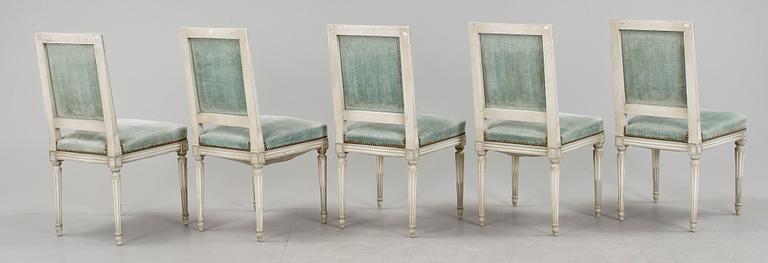 STOLAR, 10 st, gustaviansk stil, 1900-tal.