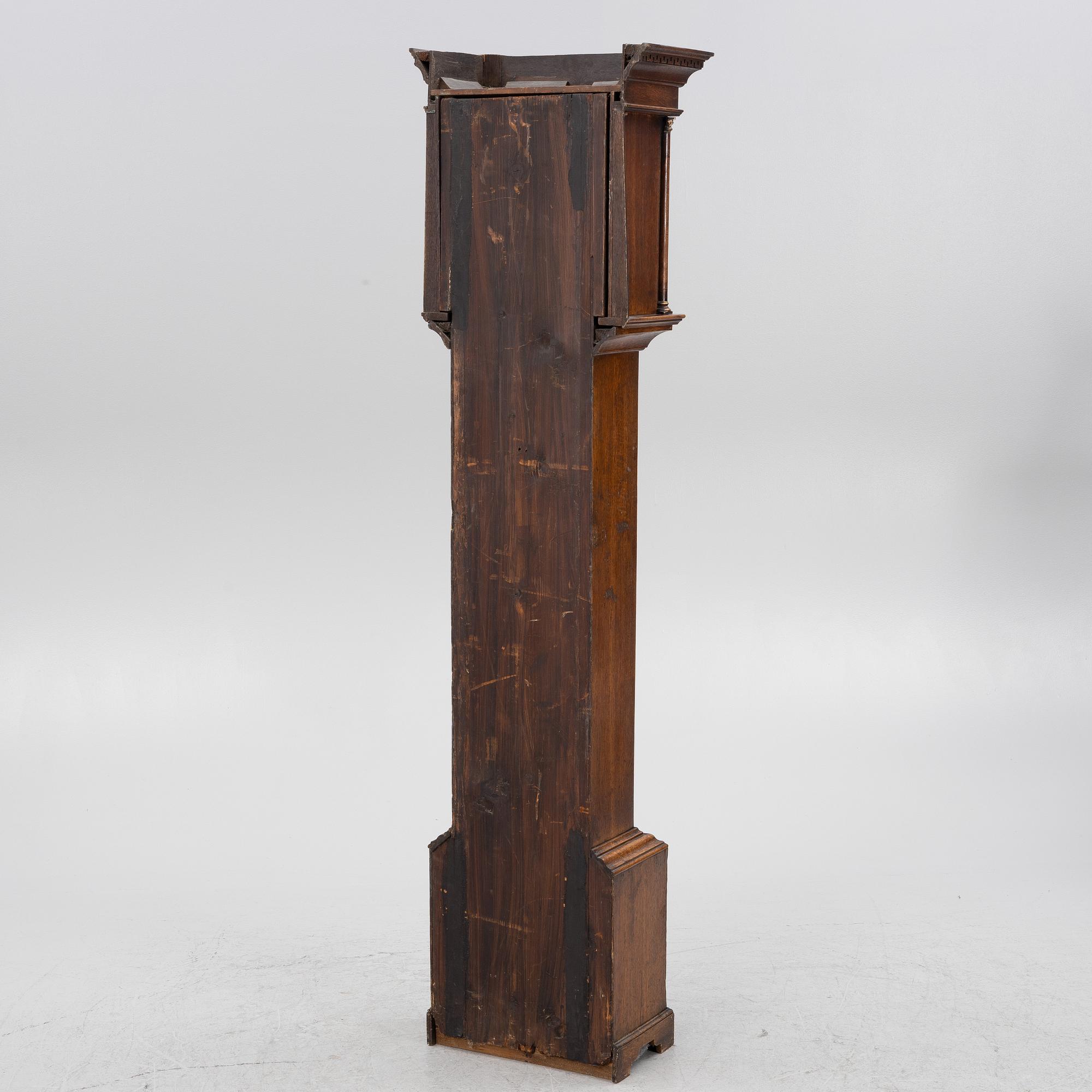 Longcase clock, mid 18th century, by Jonathan Lees, Bury, (c. 1730-1785).