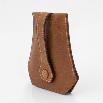 Hermès, a leather key case, 1983.