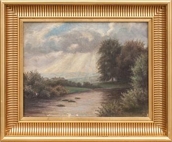 ARTHUR NIELSEN, olja på duk, signerad och otydligt daterad.