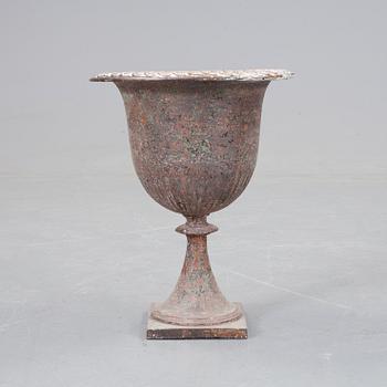 TRÄDGÅRDSURNA, gjutjärn, 1800/1900-tal.