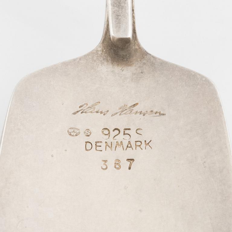 Hans Hansen, collier, silver, Danmark.