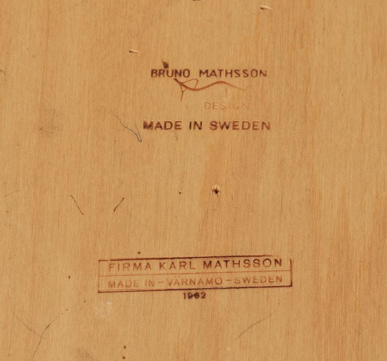 BORD,  Bruno Mathsson. Firma Karl Mathsson, Värnamo.